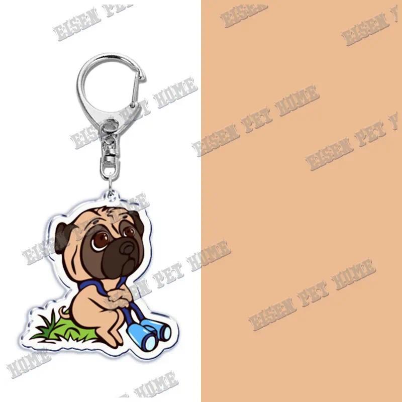 Cute Dog Pug Keychain For Accessories Bag Cartoon Pet Keychain Ring Love Pug Keychain Móc Khóa In Theo Yêu Cầu, Chất Liệu Mica Trong Suốt In 2 Mặt , Dày 4mm 18 Cute Dog Pug Keychain For Accessories Bag Cartoon Pet Keychain Ring Love Pug Keychain Móc Khóa In Theo Yêu Cầu, Chất Liệu Mica Trong Suốt In 2 Mặt , Dày 4mm - Ảnh 18