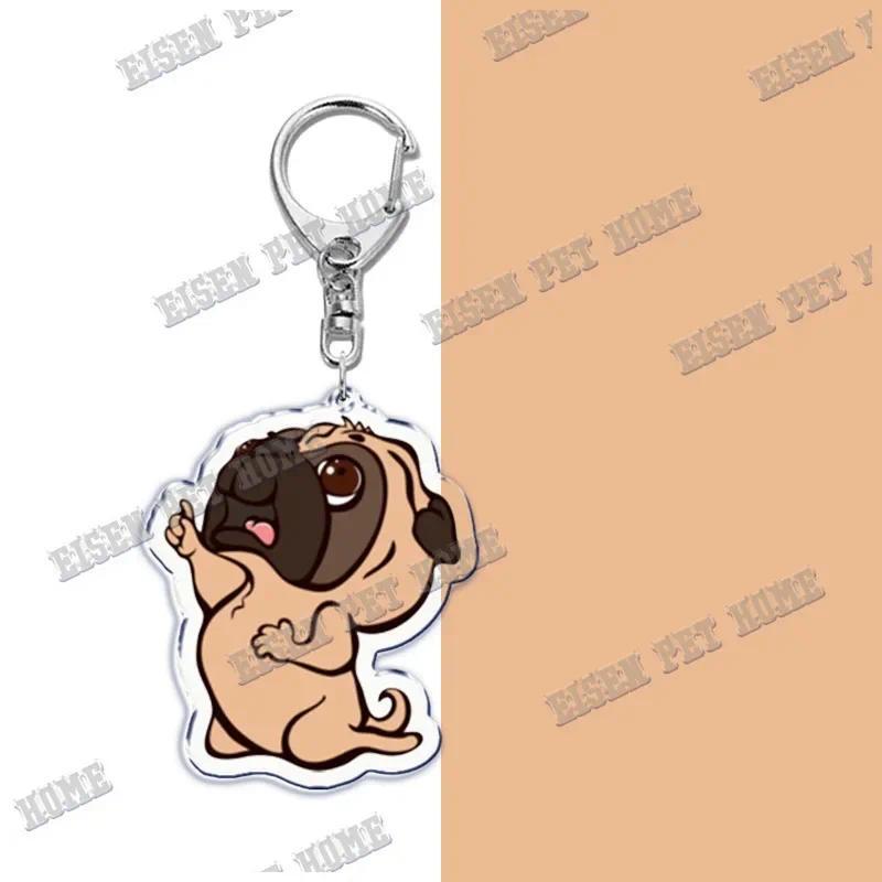 Cute Dog Pug Keychain For Accessories Bag Cartoon Pet Keychain Ring Love Pug Keychain Móc Khóa In Theo Yêu Cầu, Chất Liệu Mica Trong Suốt In 2 Mặt , Dày 4mm 19 Cute Dog Pug Keychain For Accessories Bag Cartoon Pet Keychain Ring Love Pug Keychain Móc Khóa In Theo Yêu Cầu, Chất Liệu Mica Trong Suốt In 2 Mặt , Dày 4mm - Ảnh 19