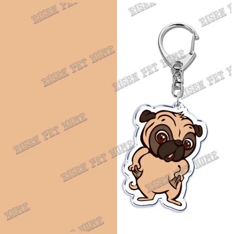 Cute Dog Pug Keychain For Accessories Bag Cartoon Pet Keychain Ring Love Pug Keychain Móc Khóa In Theo Yêu Cầu, Chất Liệu Mica Trong Suốt In 2 Mặt , Dày 4mm 22 Cute Dog Pug Keychain For Accessories Bag Cartoon Pet Keychain Ring Love Pug Keychain Móc Khóa In Theo Yêu Cầu, Chất Liệu Mica Trong Suốt In 2 Mặt , Dày 4mm - Ảnh 22