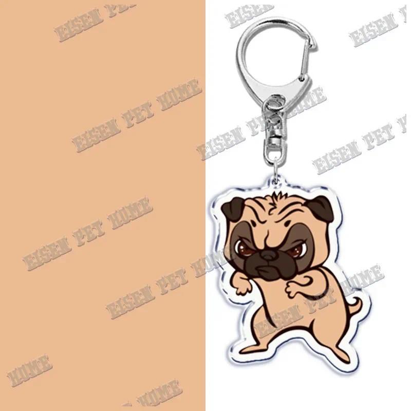 Cute Dog Pug Keychain For Accessories Bag Cartoon Pet Keychain Ring Love Pug Keychain Móc Khóa In Theo Yêu Cầu, Chất Liệu Mica Trong Suốt In 2 Mặt , Dày 4mm 24 Cute Dog Pug Keychain For Accessories Bag Cartoon Pet Keychain Ring Love Pug Keychain Móc Khóa In Theo Yêu Cầu, Chất Liệu Mica Trong Suốt In 2 Mặt , Dày 4mm - Ảnh 24