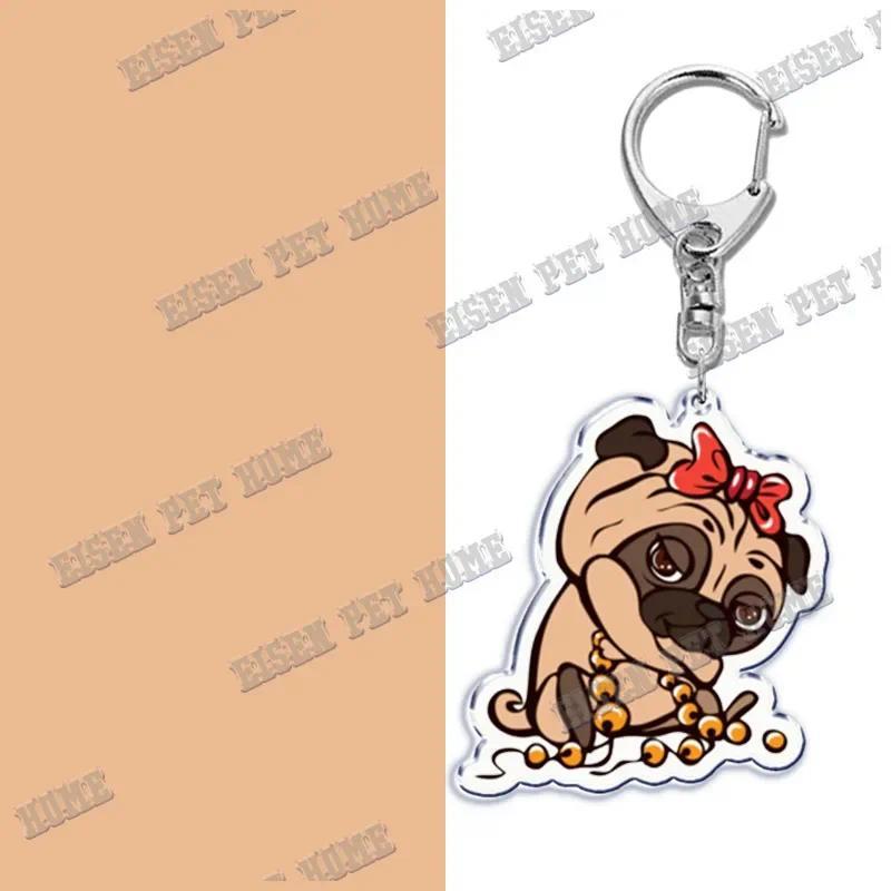 Cute Dog Pug Keychain For Accessories Bag Cartoon Pet Keychain Ring Love Pug Keychain Móc Khóa In Theo Yêu Cầu, Chất Liệu Mica Trong Suốt In 2 Mặt , Dày 4mm 25 Cute Dog Pug Keychain For Accessories Bag Cartoon Pet Keychain Ring Love Pug Keychain Móc Khóa In Theo Yêu Cầu, Chất Liệu Mica Trong Suốt In 2 Mặt , Dày 4mm - Ảnh 25
