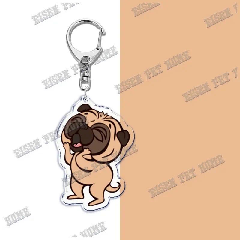 Cute Dog Pug Keychain For Accessories Bag Cartoon Pet Keychain Ring Love Pug Keychain Móc Khóa In Theo Yêu Cầu, Chất Liệu Mica Trong Suốt In 2 Mặt , Dày 4mm 29 Cute Dog Pug Keychain For Accessories Bag Cartoon Pet Keychain Ring Love Pug Keychain Móc Khóa In Theo Yêu Cầu, Chất Liệu Mica Trong Suốt In 2 Mặt , Dày 4mm - Ảnh 29