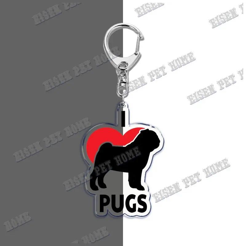 Cute Dog Pug Keychain For Accessories Bag Cartoon Pet Keychain Ring Love Pug Keychain Móc Khóa In Theo Yêu Cầu, Chất Liệu Mica Trong Suốt In 2 Mặt , Dày 4mm 9 Cute Dog Pug Keychain For Accessories Bag Cartoon Pet Keychain Ring Love Pug Keychain Móc Khóa In Theo Yêu Cầu, Chất Liệu Mica Trong Suốt In 2 Mặt , Dày 4mm - Ảnh 9