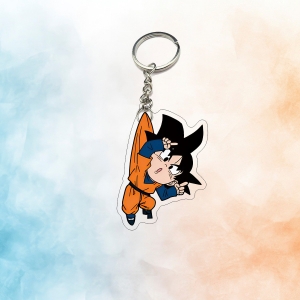 Cute Dragon Ball Mica Keychain, Cute Chibi Decorative Accessory Móc Khóa In Theo Yêu Cầu, Chất Liệu Mica Trong Suốt In 2 Mặt , Dày 4mm