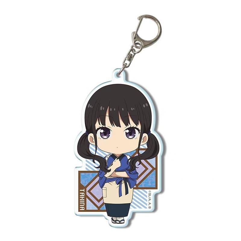 Cute Ellen Lycoris Recoil Cartoon Keychain Móc Khóa In Theo Yêu Cầu, Chất Liệu Mica Trong Suốt In 2 Mặt , Dày 4mm 4 Cute Ellen Lycoris Recoil Cartoon Keychain Móc Khóa In Theo Yêu Cầu, Chất Liệu Mica Trong Suốt In 2 Mặt , Dày 4mm - Ảnh 4