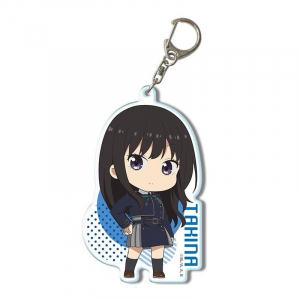 Cute Ellen Lycoris Recoil Cartoon Keychain Móc Khóa In Theo Yêu Cầu, Chất Liệu Mica Trong Suốt In 2 Mặt , Dày 4mm