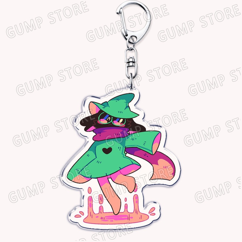 Cute Game Deltarune Keychains For Accessories Ralsei Kris Susie Spamton Undertale Angel Móc Khóa In Theo Yêu Cầu, Chất Liệu Mica Trong Suốt In 2 Mặt , Dày 4mm 11 Cute Game Deltarune Keychains For Accessories Ralsei Kris Susie Spamton Undertale Angel Móc Khóa In Theo Yêu Cầu, Chất Liệu Mica Trong Suốt In 2 Mặt , Dày 4mm - Ảnh 11