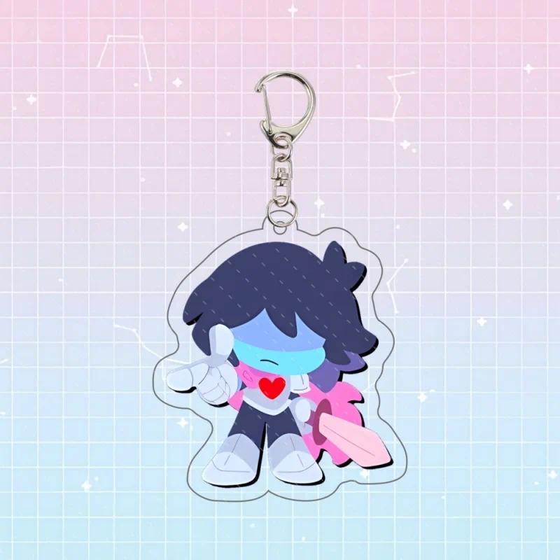 Cute Game Deltarune Keychains For Accessories Ralsei Kris Susie Spamton Undertale Angel Móc Khóa In Theo Yêu Cầu, Chất Liệu Mica Trong Suốt In 2 Mặt , Dày 4mm 14 Cute Game Deltarune Keychains For Accessories Ralsei Kris Susie Spamton Undertale Angel Móc Khóa In Theo Yêu Cầu, Chất Liệu Mica Trong Suốt In 2 Mặt , Dày 4mm - Ảnh 14