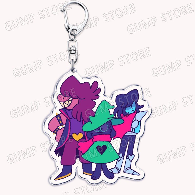 Cute Game Deltarune Keychains For Accessories Ralsei Kris Susie Spamton Undertale Angel Móc Khóa In Theo Yêu Cầu, Chất Liệu Mica Trong Suốt In 2 Mặt , Dày 4mm 15 Cute Game Deltarune Keychains For Accessories Ralsei Kris Susie Spamton Undertale Angel Móc Khóa In Theo Yêu Cầu, Chất Liệu Mica Trong Suốt In 2 Mặt , Dày 4mm - Ảnh 15
