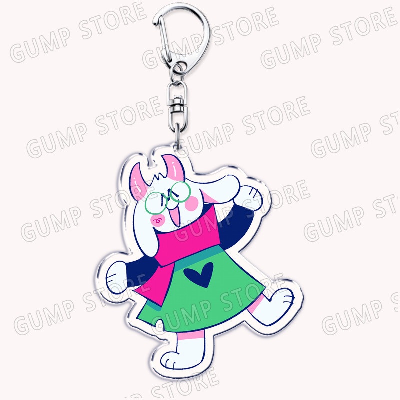 Cute Game Deltarune Keychains For Accessories Ralsei Kris Susie Spamton Undertale Angel Móc Khóa In Theo Yêu Cầu, Chất Liệu Mica Trong Suốt In 2 Mặt , Dày 4mm 19 Cute Game Deltarune Keychains For Accessories Ralsei Kris Susie Spamton Undertale Angel Móc Khóa In Theo Yêu Cầu, Chất Liệu Mica Trong Suốt In 2 Mặt , Dày 4mm - Ảnh 19