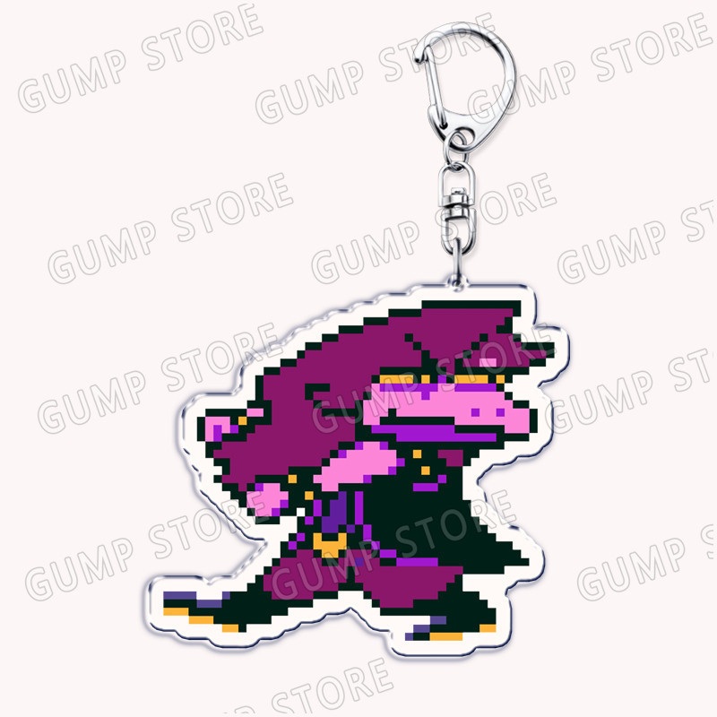 Cute Game Deltarune Keychains For Accessories Ralsei Kris Susie Spamton Undertale Angel Móc Khóa In Theo Yêu Cầu, Chất Liệu Mica Trong Suốt In 2 Mặt , Dày 4mm 3 Cute Game Deltarune Keychains For Accessories Ralsei Kris Susie Spamton Undertale Angel Móc Khóa In Theo Yêu Cầu, Chất Liệu Mica Trong Suốt In 2 Mặt , Dày 4mm - Ảnh 3