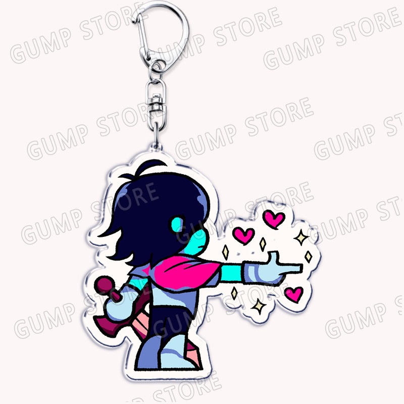 Cute Game Deltarune Keychains For Accessories Ralsei Kris Susie Spamton Undertale Angel Móc Khóa In Theo Yêu Cầu, Chất Liệu Mica Trong Suốt In 2 Mặt , Dày 4mm 26 Cute Game Deltarune Keychains For Accessories Ralsei Kris Susie Spamton Undertale Angel Móc Khóa In Theo Yêu Cầu, Chất Liệu Mica Trong Suốt In 2 Mặt , Dày 4mm - Ảnh 26