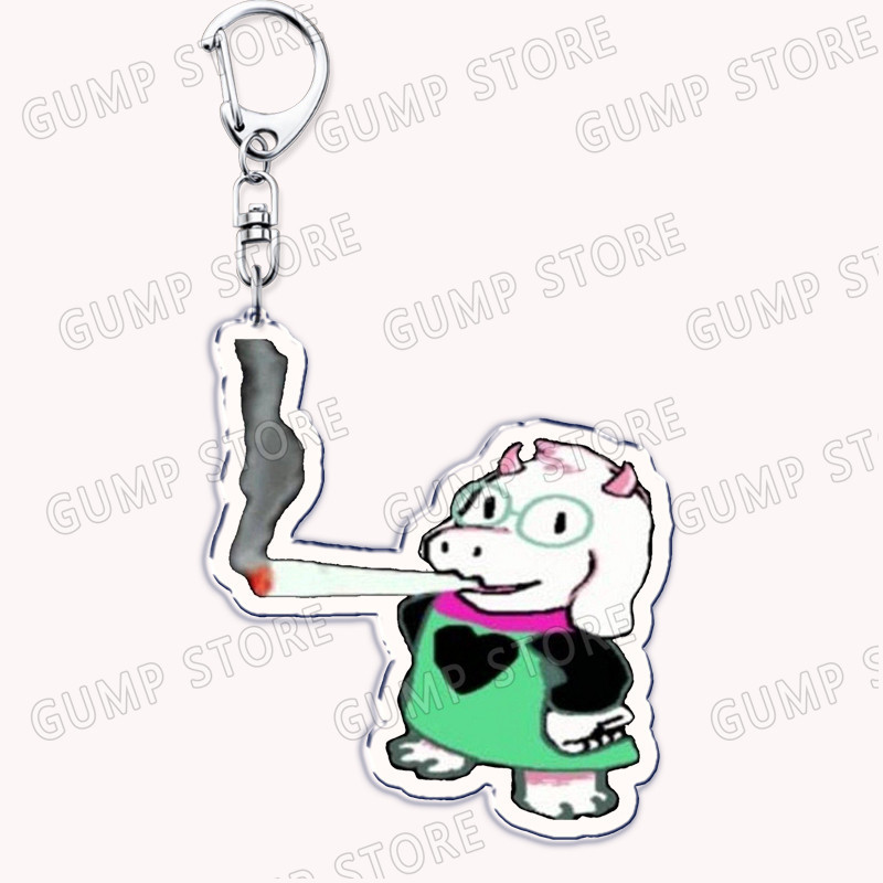 Cute Game Deltarune Keychains For Accessories Ralsei Kris Susie Spamton Undertale Angel Móc Khóa In Theo Yêu Cầu, Chất Liệu Mica Trong Suốt In 2 Mặt , Dày 4mm 29 Cute Game Deltarune Keychains For Accessories Ralsei Kris Susie Spamton Undertale Angel Móc Khóa In Theo Yêu Cầu, Chất Liệu Mica Trong Suốt In 2 Mặt , Dày 4mm - Ảnh 29