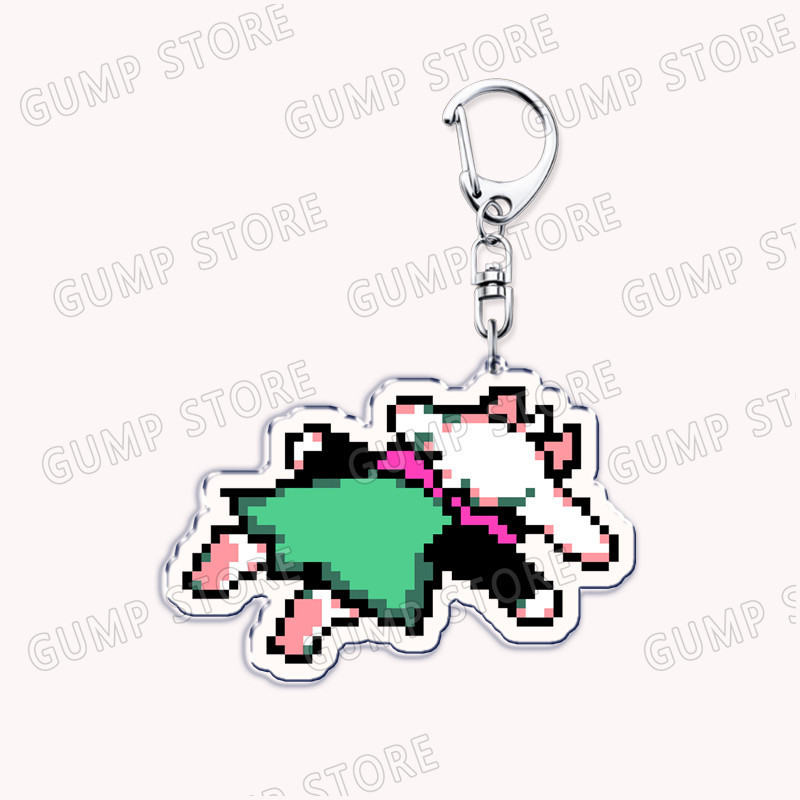 Cute Game Deltarune Keychains For Accessories Ralsei Kris Susie Spamton Undertale Angel Móc Khóa In Theo Yêu Cầu, Chất Liệu Mica Trong Suốt In 2 Mặt , Dày 4mm 30 Cute Game Deltarune Keychains For Accessories Ralsei Kris Susie Spamton Undertale Angel Móc Khóa In Theo Yêu Cầu, Chất Liệu Mica Trong Suốt In 2 Mặt , Dày 4mm - Ảnh 30