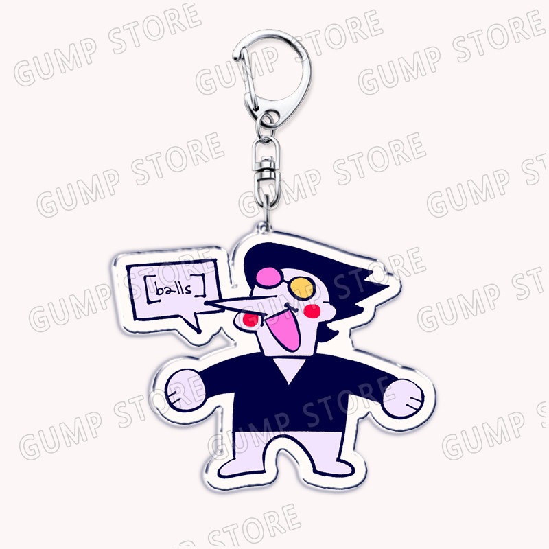 Cute Game Deltarune Keychains For Accessories Ralsei Kris Susie Spamton Undertale Angel Móc Khóa In Theo Yêu Cầu, Chất Liệu Mica Trong Suốt In 2 Mặt , Dày 4mm 35 Cute Game Deltarune Keychains For Accessories Ralsei Kris Susie Spamton Undertale Angel Móc Khóa In Theo Yêu Cầu, Chất Liệu Mica Trong Suốt In 2 Mặt , Dày 4mm - Ảnh 35
