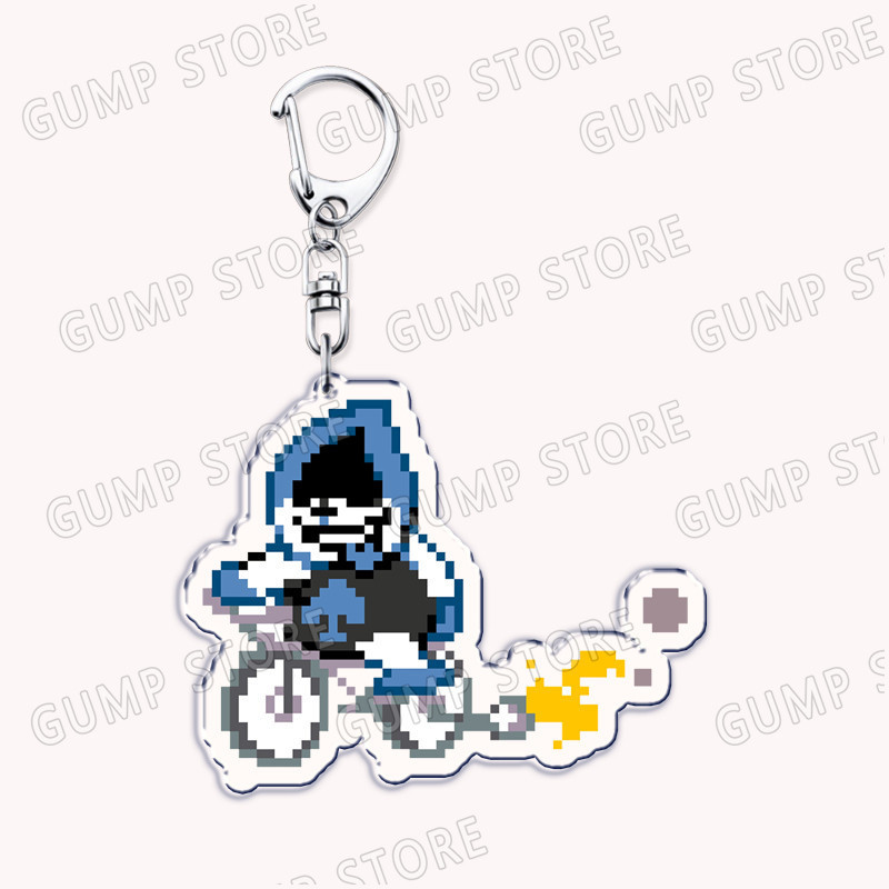 Cute Game Deltarune Keychains For Accessories Ralsei Kris Susie Spamton Undertale Angel Móc Khóa In Theo Yêu Cầu, Chất Liệu Mica Trong Suốt In 2 Mặt , Dày 4mm 5 Cute Game Deltarune Keychains For Accessories Ralsei Kris Susie Spamton Undertale Angel Móc Khóa In Theo Yêu Cầu, Chất Liệu Mica Trong Suốt In 2 Mặt , Dày 4mm - Ảnh 5
