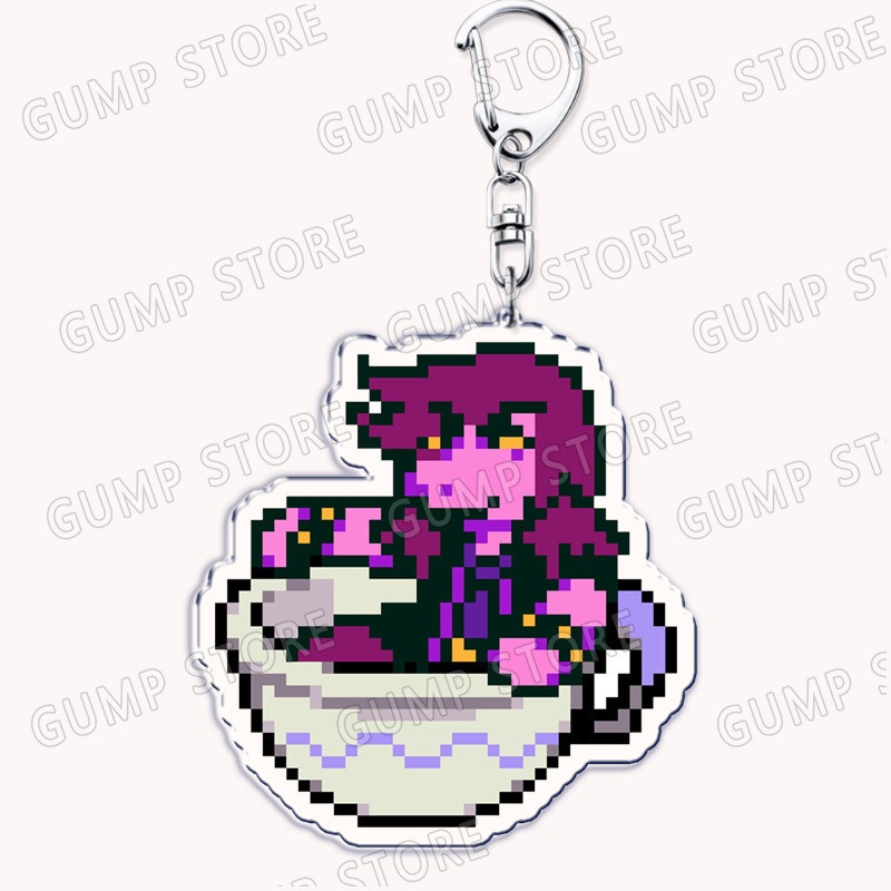 Cute Game Deltarune Keychains For Accessories Ralsei Kris Susie Spamton Undertale Angel Móc Khóa In Theo Yêu Cầu, Chất Liệu Mica Trong Suốt In 2 Mặt , Dày 4mm 8 Cute Game Deltarune Keychains For Accessories Ralsei Kris Susie Spamton Undertale Angel Móc Khóa In Theo Yêu Cầu, Chất Liệu Mica Trong Suốt In 2 Mặt , Dày 4mm - Ảnh 8