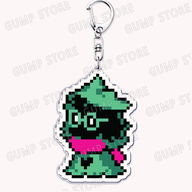 Cute Game Deltarune Keychains For Accessories Ralsei Kris Susie Spamton Undertale Angel Móc Khóa In Theo Yêu Cầu, Chất Liệu Mica Trong Suốt In 2 Mặt , Dày 4mm 10 Cute Game Deltarune Keychains For Accessories Ralsei Kris Susie Spamton Undertale Angel Móc Khóa In Theo Yêu Cầu, Chất Liệu Mica Trong Suốt In 2 Mặt , Dày 4mm - Ảnh 10