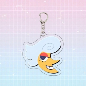 Cute Game Deltarune Keychains For Accessories Ralsei Kris Susie Spamton Undertale Angel Móc Khóa In Theo Yêu Cầu, Chất Liệu Mica Trong Suốt In 2 Mặt , Dày 4mm