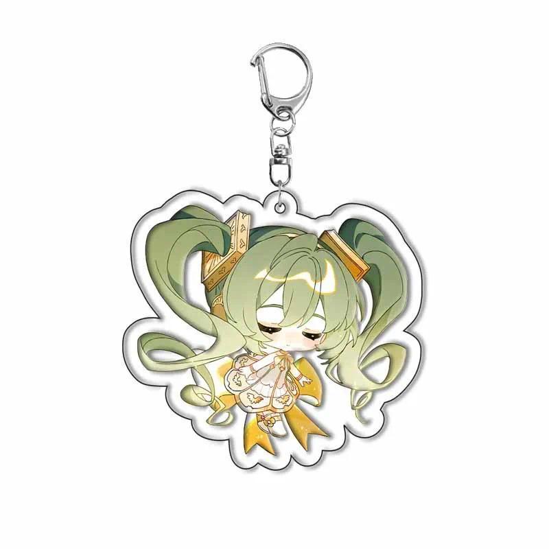 Cute Hatsune Miku Q Version Kawaii Keychain Acrylic Ornaments Cartoon Anime Girly Heart Móc Khóa In Theo Yêu Cầu, Chất Liệu Mica Trong Suốt In 2 Mặt , Dày 4mm 8 Cute Hatsune Miku Q Version Kawaii Keychain Acrylic Ornaments Cartoon Anime Girly Heart Móc Khóa In Theo Yêu Cầu, Chất Liệu Mica Trong Suốt In 2 Mặt , Dày 4mm - Ảnh 8