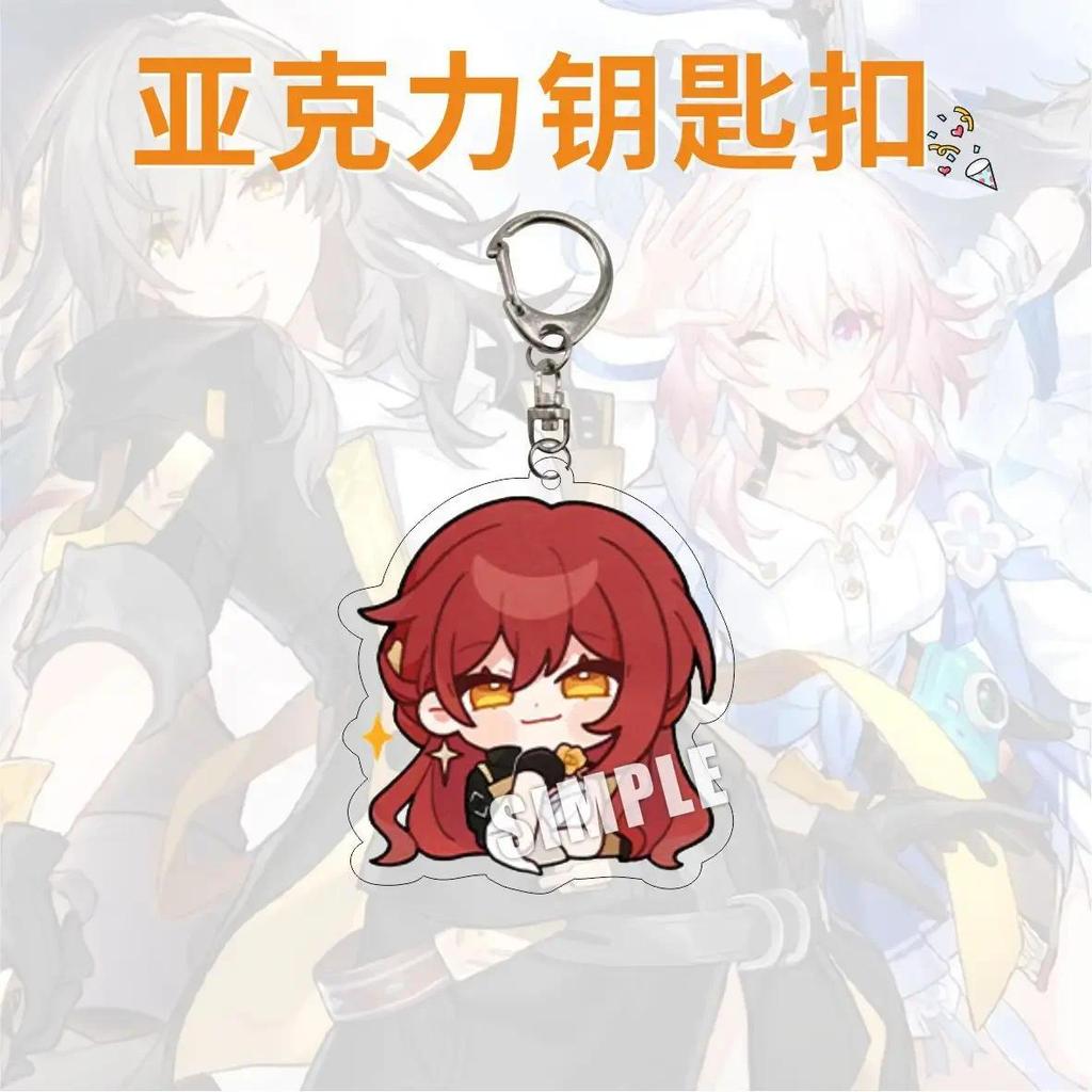 Cute Honkai Star Rail Cosplay Keychain Blade Jingyuan Seele Dan Heng Himeko Serval Natasha Móc Khóa In Theo Yêu Cầu, Chất Liệu Mica Trong Suốt In 2 Mặt , Dày 4mm 18 Cute Honkai Star Rail Cosplay Keychain Blade Jingyuan Seele Dan Heng Himeko Serval Natasha Móc Khóa In Theo Yêu Cầu, Chất Liệu Mica Trong Suốt In 2 Mặt , Dày 4mm - Ảnh 18