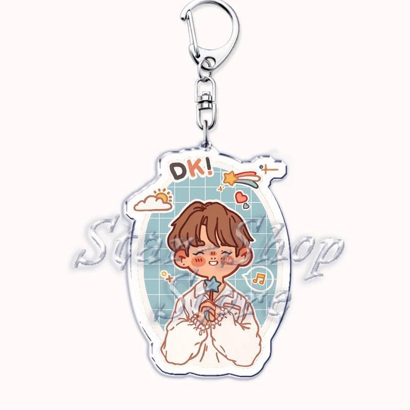 Cute Korean Fashion Kpop Boys Band Acrylic Keyring Pendant Name Key Chain Ring Jewelry Móc Khóa In Theo Yêu Cầu, Chất Liệu Mica Trong Suốt In 2 Mặt , Dày 4mm 15 Cute Korean Fashion Kpop Boys Band Acrylic Keyring Pendant Name Key Chain Ring Jewelry Móc Khóa In Theo Yêu Cầu, Chất Liệu Mica Trong Suốt In 2 Mặt , Dày 4mm - Ảnh 15