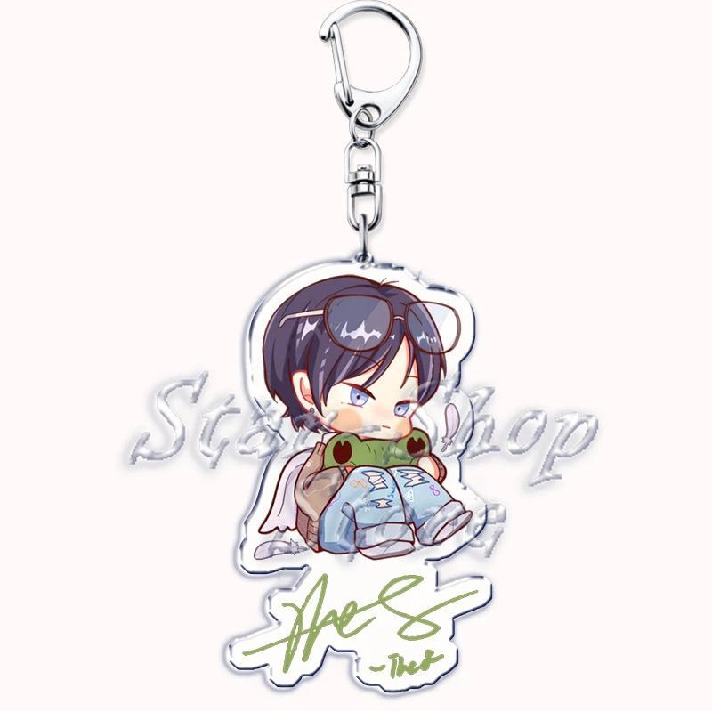 Cute Korean Fashion Kpop Boys Band Acrylic Keyring Pendant Name Key Chain Ring Jewelry Móc Khóa In Theo Yêu Cầu, Chất Liệu Mica Trong Suốt In 2 Mặt , Dày 4mm 3 Cute Korean Fashion Kpop Boys Band Acrylic Keyring Pendant Name Key Chain Ring Jewelry Móc Khóa In Theo Yêu Cầu, Chất Liệu Mica Trong Suốt In 2 Mặt , Dày 4mm - Ảnh 3