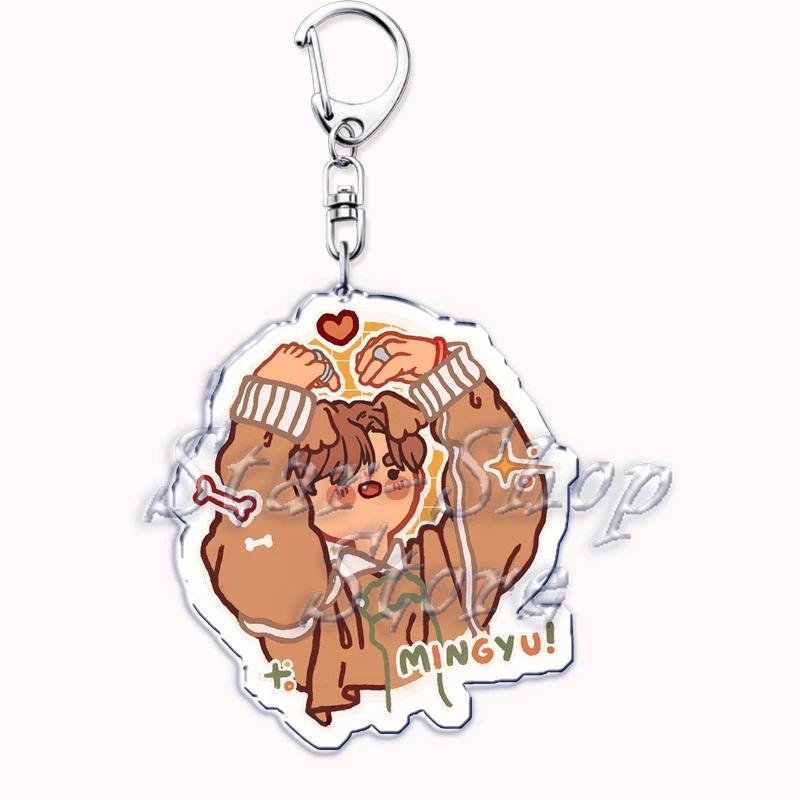 Cute Korean Fashion Kpop Boys Band Acrylic Keyring Pendant Name Key Chain Ring Jewelry Móc Khóa In Theo Yêu Cầu, Chất Liệu Mica Trong Suốt In 2 Mặt , Dày 4mm 9 Cute Korean Fashion Kpop Boys Band Acrylic Keyring Pendant Name Key Chain Ring Jewelry Móc Khóa In Theo Yêu Cầu, Chất Liệu Mica Trong Suốt In 2 Mặt , Dày 4mm - Ảnh 9