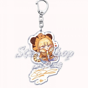 Cute Korean Fashion Kpop Boys Band Acrylic Keyring Pendant Name Key Chain Ring Jewelry Móc Khóa In Theo Yêu Cầu, Chất Liệu Mica Trong Suốt In 2 Mặt , Dày 4mm