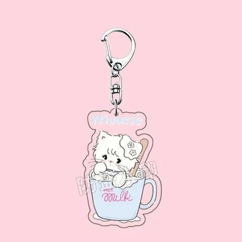Cute Mikko Acrylic Keychain Kawaii Cartoon Backpack Charm For Girls Cute Mica Keychain Móc Khóa In Theo Yêu Cầu, Chất Liệu Mica Trong Suốt In 2 Mặt , Dày 4mm 4 Cute Mikko Acrylic Keychain Kawaii Cartoon Backpack Charm For Girls Cute Mica Keychain Móc Khóa In Theo Yêu Cầu, Chất Liệu Mica Trong Suốt In 2 Mặt , Dày 4mm - Ảnh 4