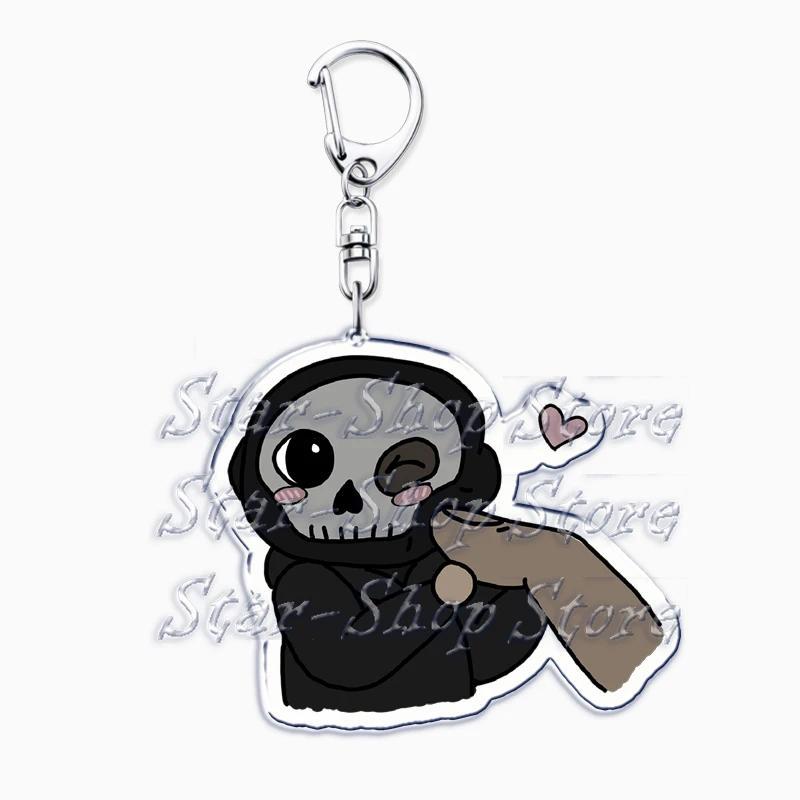 Cute Military Game Ghost Chibis Keychains For Accessories Cod Soldier Soap Simon Riley Fans Móc Khóa In Theo Yêu Cầu, Chất Liệu Mica Trong Suốt In 2 Mặt , Dày 4mm 11 Cute Military Game Ghost Chibis Keychains For Accessories Cod Soldier Soap Simon Riley Fans Móc Khóa In Theo Yêu Cầu, Chất Liệu Mica Trong Suốt In 2 Mặt , Dày 4mm - Ảnh 11