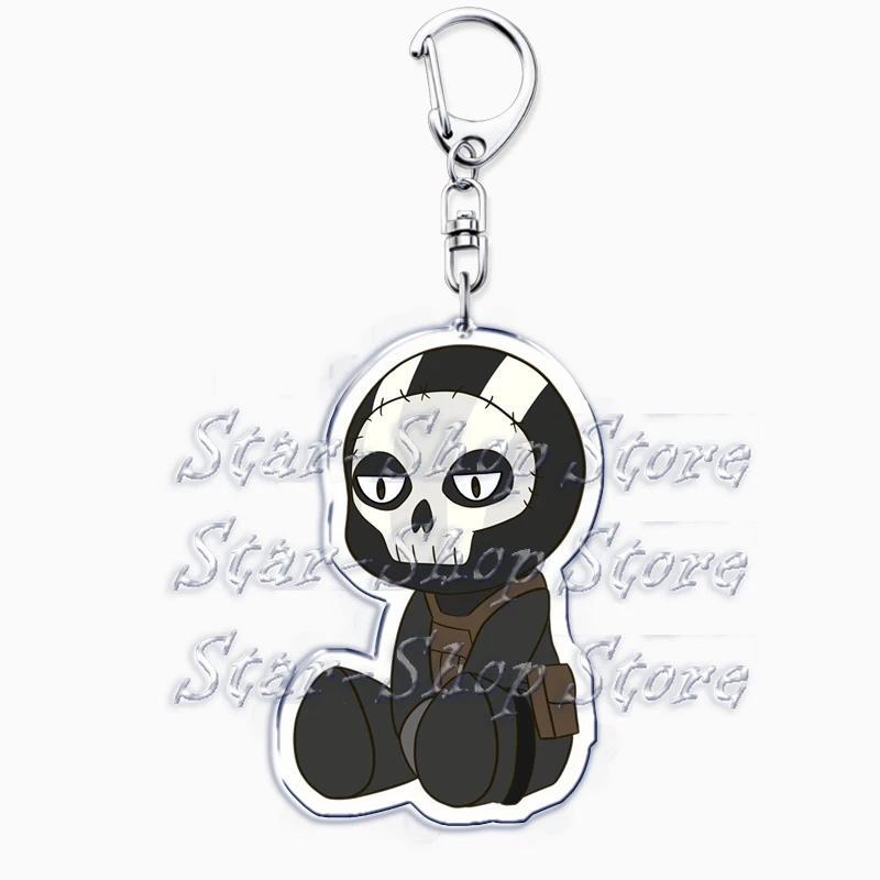 Cute Military Game Ghost Chibis Keychains For Accessories Cod Soldier Soap Simon Riley Fans Móc Khóa In Theo Yêu Cầu, Chất Liệu Mica Trong Suốt In 2 Mặt , Dày 4mm 12 Cute Military Game Ghost Chibis Keychains For Accessories Cod Soldier Soap Simon Riley Fans Móc Khóa In Theo Yêu Cầu, Chất Liệu Mica Trong Suốt In 2 Mặt , Dày 4mm - Ảnh 12