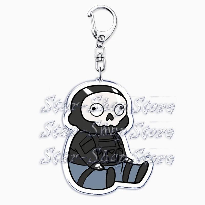 Cute Military Game Ghost Chibis Keychains For Accessories Cod Soldier Soap Simon Riley Fans Móc Khóa In Theo Yêu Cầu, Chất Liệu Mica Trong Suốt In 2 Mặt , Dày 4mm 23 Cute Military Game Ghost Chibis Keychains For Accessories Cod Soldier Soap Simon Riley Fans Móc Khóa In Theo Yêu Cầu, Chất Liệu Mica Trong Suốt In 2 Mặt , Dày 4mm - Ảnh 23