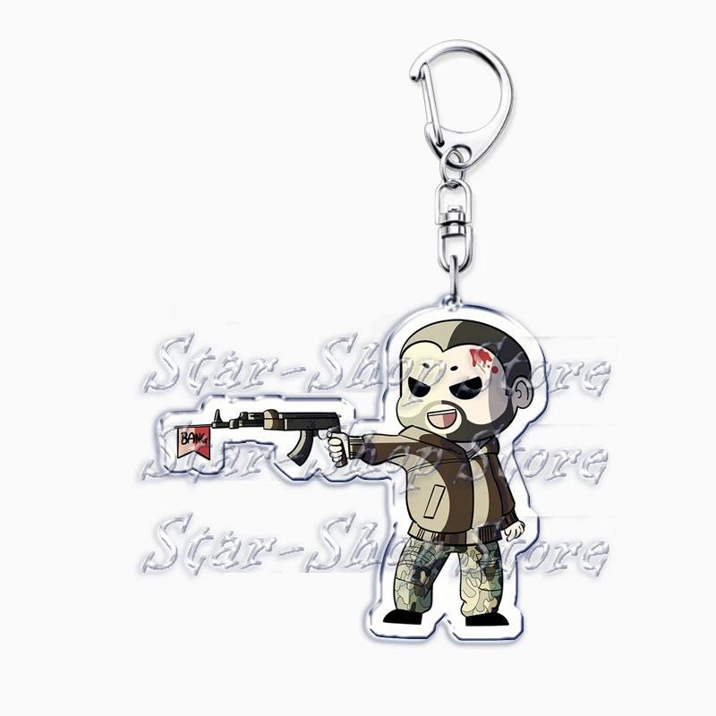 Cute Military Game Ghost Chibis Keychains For Accessories Cod Soldier Soap Simon Riley Fans Móc Khóa In Theo Yêu Cầu, Chất Liệu Mica Trong Suốt In 2 Mặt , Dày 4mm 30 Cute Military Game Ghost Chibis Keychains For Accessories Cod Soldier Soap Simon Riley Fans Móc Khóa In Theo Yêu Cầu, Chất Liệu Mica Trong Suốt In 2 Mặt , Dày 4mm - Ảnh 30