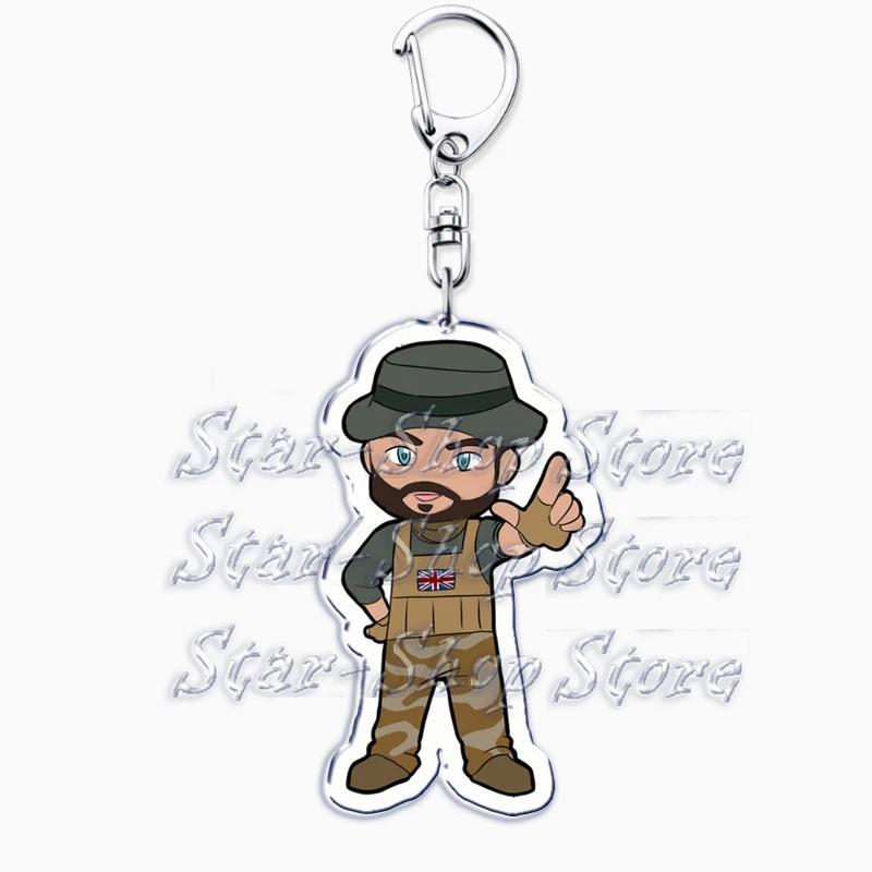 Cute Military Game Ghost Chibis Keychains For Accessories Cod Soldier Soap Simon Riley Fans Móc Khóa In Theo Yêu Cầu, Chất Liệu Mica Trong Suốt In 2 Mặt , Dày 4mm 33 Cute Military Game Ghost Chibis Keychains For Accessories Cod Soldier Soap Simon Riley Fans Móc Khóa In Theo Yêu Cầu, Chất Liệu Mica Trong Suốt In 2 Mặt , Dày 4mm - Ảnh 33