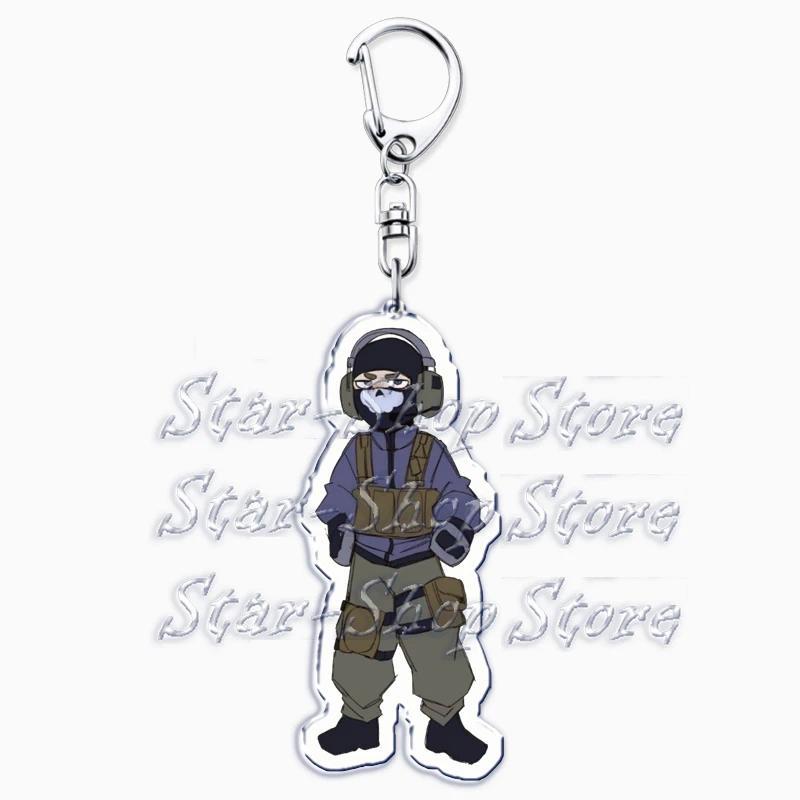 Cute Military Game Ghost Chibis Keychains For Accessories Cod Soldier Soap Simon Riley Fans Móc Khóa In Theo Yêu Cầu, Chất Liệu Mica Trong Suốt In 2 Mặt , Dày 4mm 34 Cute Military Game Ghost Chibis Keychains For Accessories Cod Soldier Soap Simon Riley Fans Móc Khóa In Theo Yêu Cầu, Chất Liệu Mica Trong Suốt In 2 Mặt , Dày 4mm - Ảnh 34
