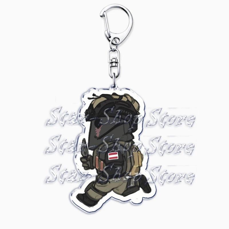 Cute Military Game Ghost Chibis Keychains For Accessories Cod Soldier Soap Simon Riley Fans Móc Khóa In Theo Yêu Cầu, Chất Liệu Mica Trong Suốt In 2 Mặt , Dày 4mm 39 Cute Military Game Ghost Chibis Keychains For Accessories Cod Soldier Soap Simon Riley Fans Móc Khóa In Theo Yêu Cầu, Chất Liệu Mica Trong Suốt In 2 Mặt , Dày 4mm - Ảnh 39