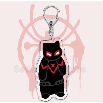 Cute Punk Spider Cat Warrior Keychain Invincible Superhero Keychain Móc Khóa In Theo Yêu Cầu, Chất Liệu Mica Trong Suốt In 2 Mặt , Dày 4mm 16 Cute Punk Spider Cat Warrior Keychain Invincible Superhero Keychain Móc Khóa In Theo Yêu Cầu, Chất Liệu Mica Trong Suốt In 2 Mặt , Dày 4mm - Ảnh 16