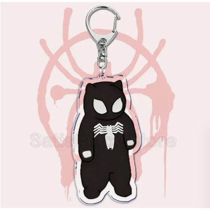 Cute Punk Spider Cat Warrior Keychain Invincible Superhero Keychain Móc Khóa In Theo Yêu Cầu, Chất Liệu Mica Trong Suốt In 2 Mặt , Dày 4mm 17 Cute Punk Spider Cat Warrior Keychain Invincible Superhero Keychain Móc Khóa In Theo Yêu Cầu, Chất Liệu Mica Trong Suốt In 2 Mặt , Dày 4mm - Ảnh 17