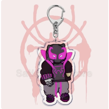Cute Punk Spider Cat Warrior Keychain Invincible Superhero Keychain Móc Khóa In Theo Yêu Cầu, Chất Liệu Mica Trong Suốt In 2 Mặt , Dày 4mm 19 Cute Punk Spider Cat Warrior Keychain Invincible Superhero Keychain Móc Khóa In Theo Yêu Cầu, Chất Liệu Mica Trong Suốt In 2 Mặt , Dày 4mm - Ảnh 19