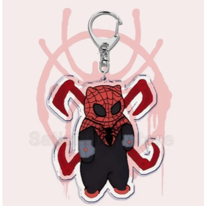 Cute Punk Spider Cat Warrior Keychain Invincible Superhero Keychain Móc Khóa In Theo Yêu Cầu, Chất Liệu Mica Trong Suốt In 2 Mặt , Dày 4mm 21 Cute Punk Spider Cat Warrior Keychain Invincible Superhero Keychain Móc Khóa In Theo Yêu Cầu, Chất Liệu Mica Trong Suốt In 2 Mặt , Dày 4mm - Ảnh 21