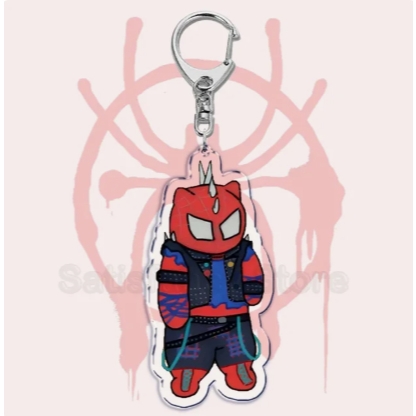 Cute Punk Spider Cat Warrior Keychain Invincible Superhero Keychain Móc Khóa In Theo Yêu Cầu, Chất Liệu Mica Trong Suốt In 2 Mặt , Dày 4mm 23 Cute Punk Spider Cat Warrior Keychain Invincible Superhero Keychain Móc Khóa In Theo Yêu Cầu, Chất Liệu Mica Trong Suốt In 2 Mặt , Dày 4mm - Ảnh 23