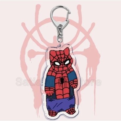 Cute Punk Spider Cat Warrior Keychain Invincible Superhero Keychain Móc Khóa In Theo Yêu Cầu, Chất Liệu Mica Trong Suốt In 2 Mặt , Dày 4mm 24 Cute Punk Spider Cat Warrior Keychain Invincible Superhero Keychain Móc Khóa In Theo Yêu Cầu, Chất Liệu Mica Trong Suốt In 2 Mặt , Dày 4mm - Ảnh 24