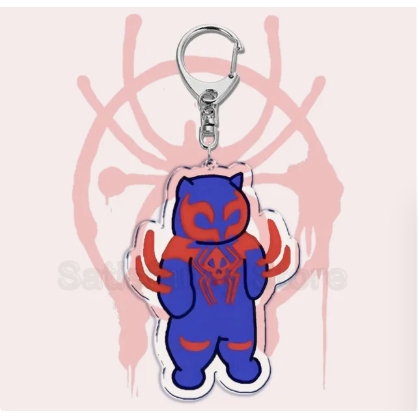 Cute Punk Spider Cat Warrior Keychain Invincible Superhero Keychain Móc Khóa In Theo Yêu Cầu, Chất Liệu Mica Trong Suốt In 2 Mặt , Dày 4mm 25 Cute Punk Spider Cat Warrior Keychain Invincible Superhero Keychain Móc Khóa In Theo Yêu Cầu, Chất Liệu Mica Trong Suốt In 2 Mặt , Dày 4mm - Ảnh 25