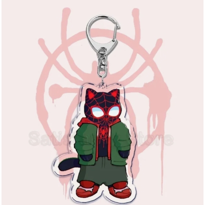 Cute Punk Spider Cat Warrior Keychain Invincible Superhero Keychain Móc Khóa In Theo Yêu Cầu, Chất Liệu Mica Trong Suốt In 2 Mặt , Dày 4mm 26 Cute Punk Spider Cat Warrior Keychain Invincible Superhero Keychain Móc Khóa In Theo Yêu Cầu, Chất Liệu Mica Trong Suốt In 2 Mặt , Dày 4mm - Ảnh 26