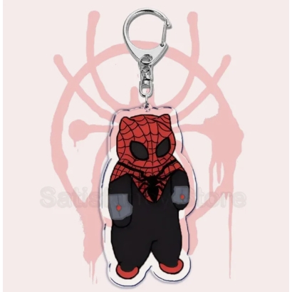 Cute Punk Spider Cat Warrior Keychain Invincible Superhero Keychain Móc Khóa In Theo Yêu Cầu, Chất Liệu Mica Trong Suốt In 2 Mặt , Dày 4mm 8 Cute Punk Spider Cat Warrior Keychain Invincible Superhero Keychain Móc Khóa In Theo Yêu Cầu, Chất Liệu Mica Trong Suốt In 2 Mặt , Dày 4mm - Ảnh 8