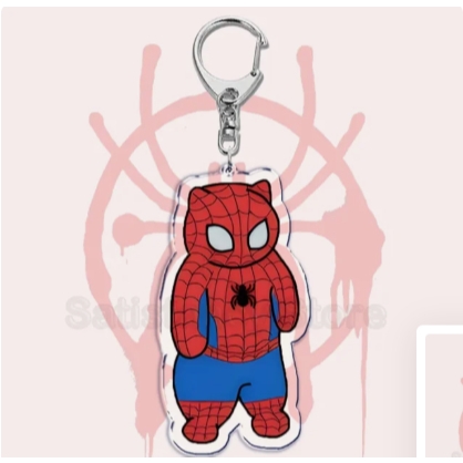 Cute Punk Spider Cat Warrior Keychain Invincible Superhero Keychain Móc Khóa In Theo Yêu Cầu, Chất Liệu Mica Trong Suốt In 2 Mặt , Dày 4mm 10 Cute Punk Spider Cat Warrior Keychain Invincible Superhero Keychain Móc Khóa In Theo Yêu Cầu, Chất Liệu Mica Trong Suốt In 2 Mặt , Dày 4mm - Ảnh 10