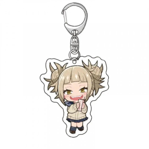 Cute Q Version Academia Lic Figures Keychain Boku No Hero Academia Bag Cosplay Props Midoriya Móc Khóa In Theo Yêu Cầu, Chất Liệu Mica Trong Suốt In 2 Mặt , Dày 4mm