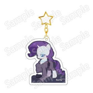 Cute Rainbow Magic Horse Anime Keychain Kawaii Cartoon Girl Figure Acrylic Bag Hanging Móc Khóa In Theo Yêu Cầu, Chất Liệu Mica Trong Suốt In 2 Mặt , Dày 4mm