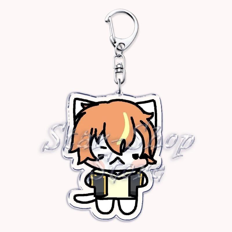 Cute Silly Cats Keychain For Bag Accessories Rui Tsukasa Akito Bag Virtual Singer Boys Key Móc Khóa In Theo Yêu Cầu, Chất Liệu Mica Trong Suốt In 2 Mặt , Dày 4mm 14 Cute Silly Cats Keychain For Bag Accessories Rui Tsukasa Akito Bag Virtual Singer Boys Key Móc Khóa In Theo Yêu Cầu, Chất Liệu Mica Trong Suốt In 2 Mặt , Dày 4mm - Ảnh 14